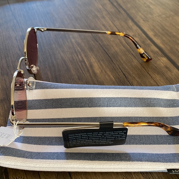 J. Crew Round Wire Sunglasses - Picture 10 of 10